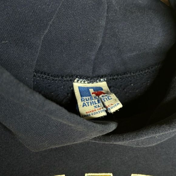 Vintage 90s Russell Athletic High School Wrestling Hoodie XL - Picture 4 of 4